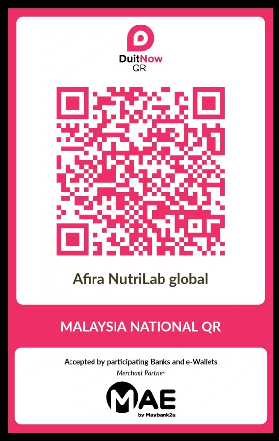 DuitNow QR, Afira NutriLab Global